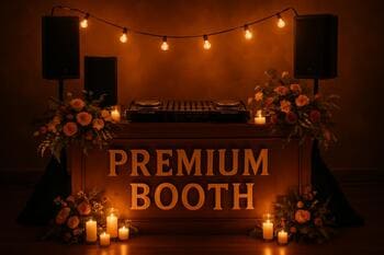 Prémiový DJ pult s dekorom