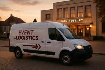 Západ: dodávka pri kultúrnom dome