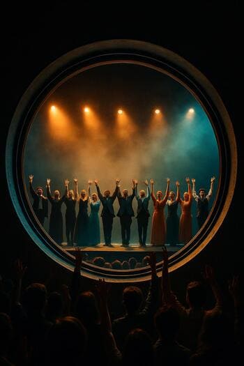 Finále v kruhovom okne na prstenci