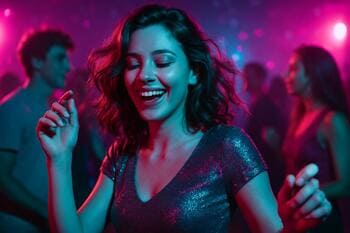 Farebná párty schéma s magentou a tyrkysom